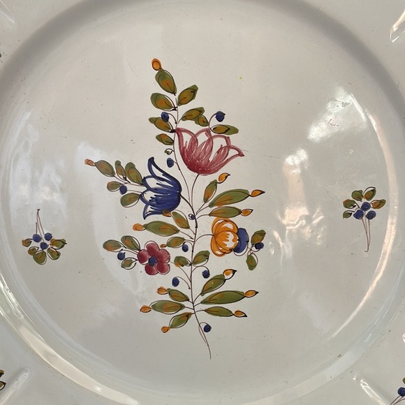 Italian Hand Painted Platter Vintage - Picture 2 of 8